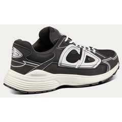 Dior B30 Black Mesh And Technical Fabric Low Top Sneakers - vasre