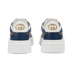 GUCCI GG Canvas leather-trimmed sneakers 