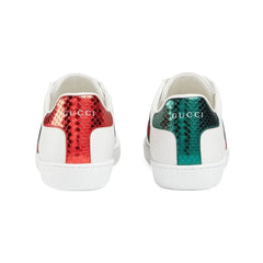 Gucci Embroidered Ace Sneakers - vasre