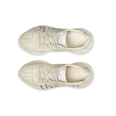 Gucci Rhyton 'think/thank' print sneaker - vasre