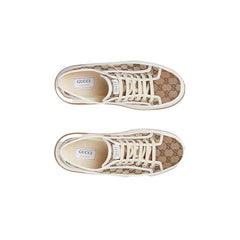 Gucci Men's Black Beige gg Trainers - vasre