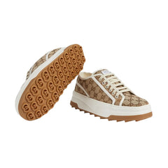 Gucci Men's Black Beige gg Trainers - vasre
