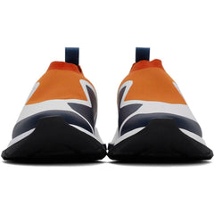 Givenchy Orange Spectre Knit Sneakers - vasre