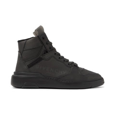 Givenchy Wing Leather-Trimmed Rubber Sneakers - vasre