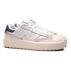 New Balance White & Black CT302 Sneakers - vasre