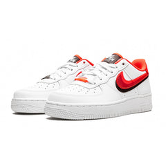Nike Air Force 1 LV8 Double Swoosh Red Black (GS) - vasre