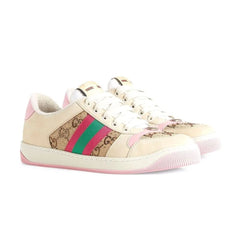Gucci crystal-embellished GG Screener sneakers - vasre