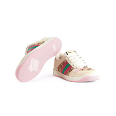 Gucci crystal-embellished GG Screener sneakers - vasre